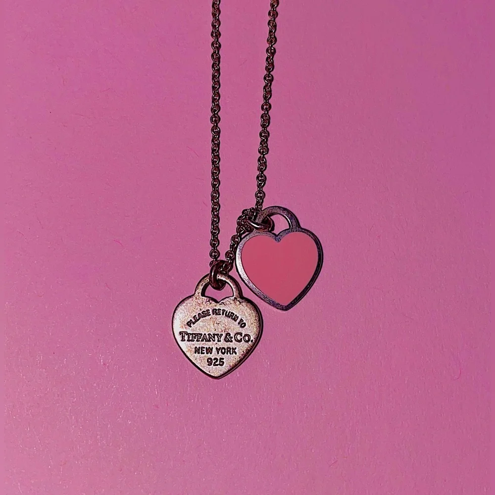 Tiffany & Co. | Jewelry | Return To Tiffany Pink Double Heart Tag